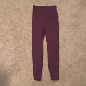 Burgundy Leggings